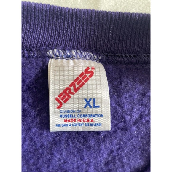 VTG BRAHMAS BULL Print Pullover Sweatshirt Jerzees Tag Men Size XL - Picture 2 of 12